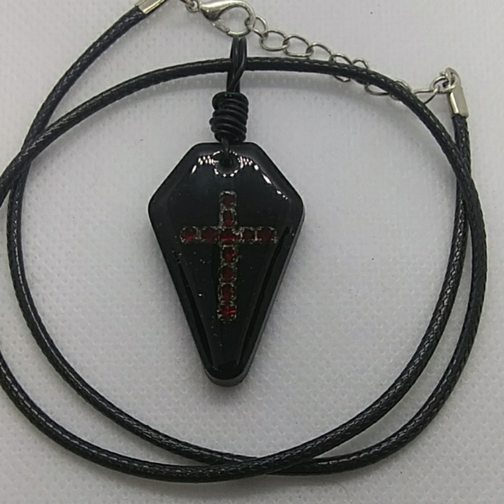 Handmade resin pendant
